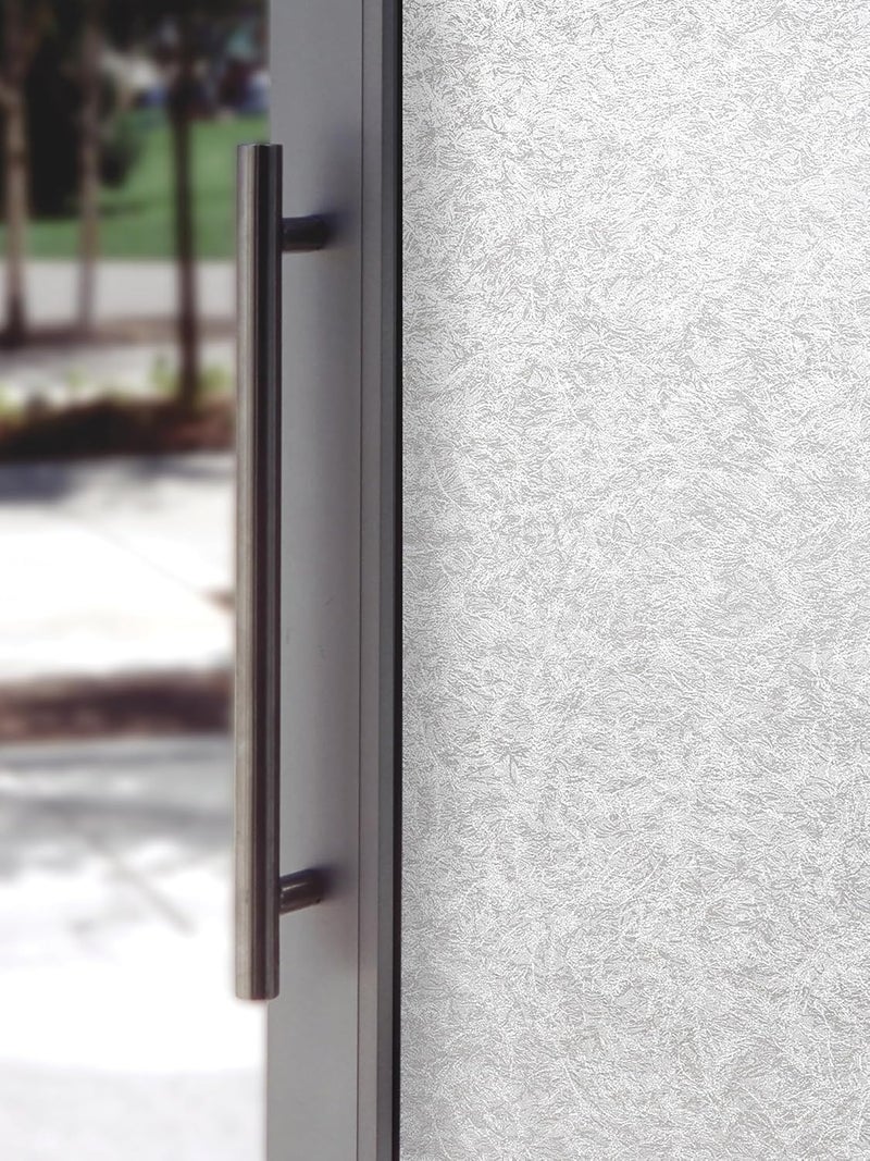 Artscape Blue Chip | Decorative Privacy Window Film with Textured Glass Pattern | Non-Adhesive & UV Protection | Easy to Apply & Removable | 24 x 36 Inches | Made in USA - Image 1